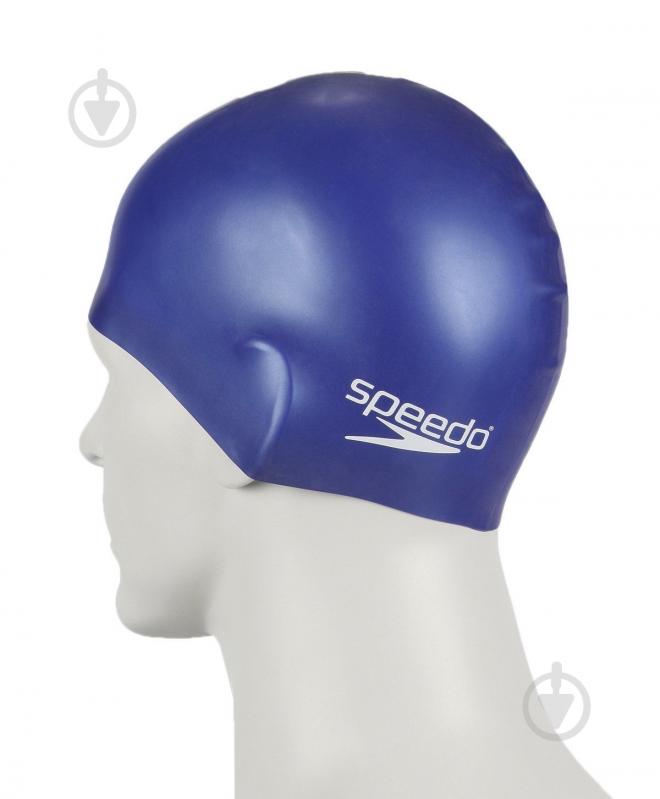 Шапочка для плавання Speedo Cap Silicone Junior 8-709900002 one size блакитний - фото 3