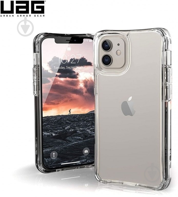 Чохол UAG Plyo Crystal Clear для Apple iPhone 12 Mini - фото 7