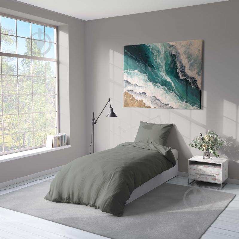 Комплект постельного белья DRIED SAGE 1,5 серый UP! (Underprice) - фото 2 Комплект постельного белья DRIED SAGE 1,5 серый UP! (Underprice) - фото 2