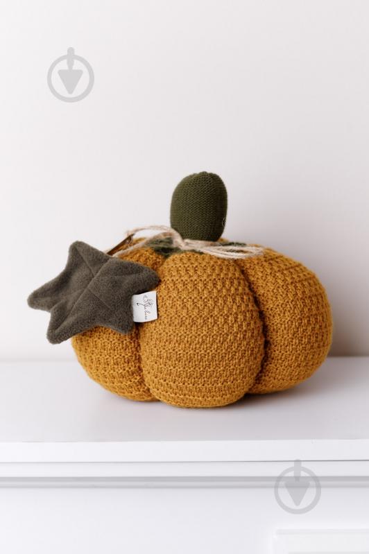 Декоративное изделие "Pumpkin" Охра Dх25 см Прованс - фото 2 Декоративное изделие "Pumpkin" Охра Dх25 см Прованс - фото 2