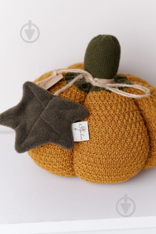 Декоративное изделие "Pumpkin" Охра Dх25 см Прованс - фото 3 Декоративное изделие "Pumpkin" Охра Dх25 см Прованс - фото 3
