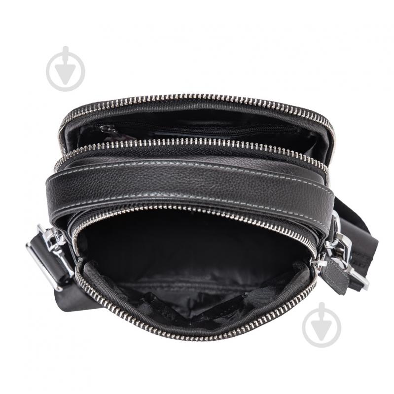 Сумка-мессенджер мужская Tiding Bag M711-2A черный - фото 4 Сумка-мессенджер мужская Tiding Bag M711-2A черный - фото 4