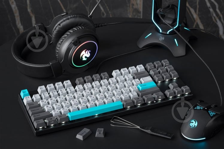Клавиатура Varmilo MA87M Moonlight EC Sakura V2 (MA87MO2W/LLPN2RB) grey - фото 14