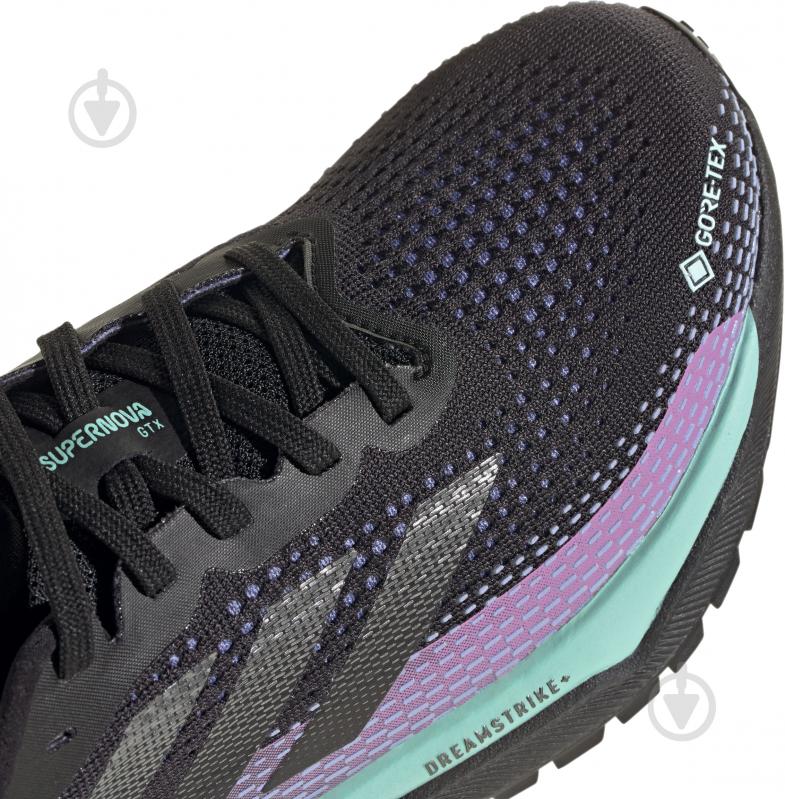 Кросівки жіночі демісезонні Adidas SUPERNOVA W GTX ID6305 р.36 чорні - фото 6