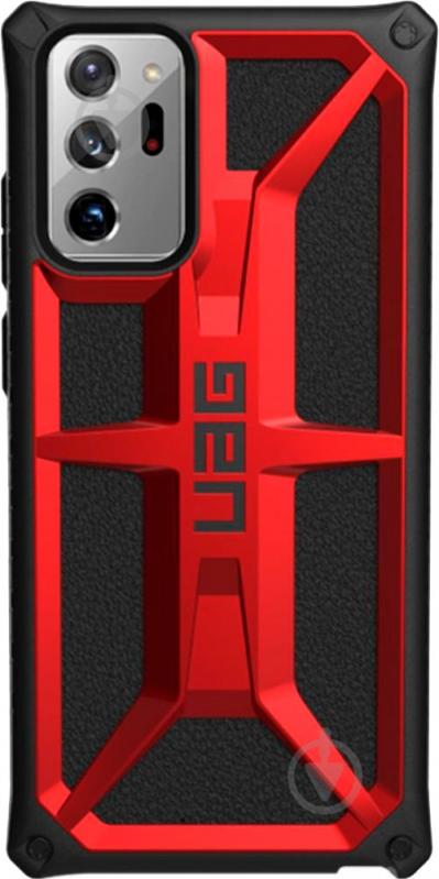 Чехол UAG для Galaxy Note 20 Ultra Monarch, Crimson (212201119494) - фото 1