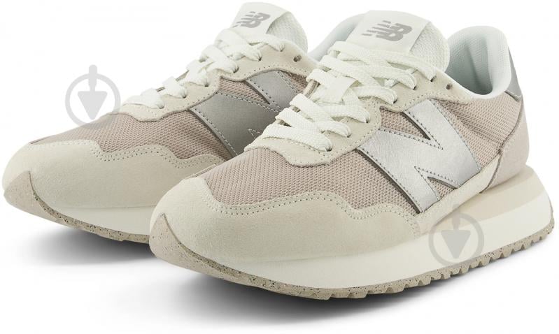 Кроссовки женские демисезонные New Balance 237 WS237MSB р.37 бежевые - фото 4