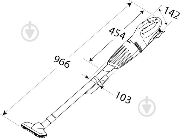 Пилосос Makita акумуляторний CL070DS - фото 3