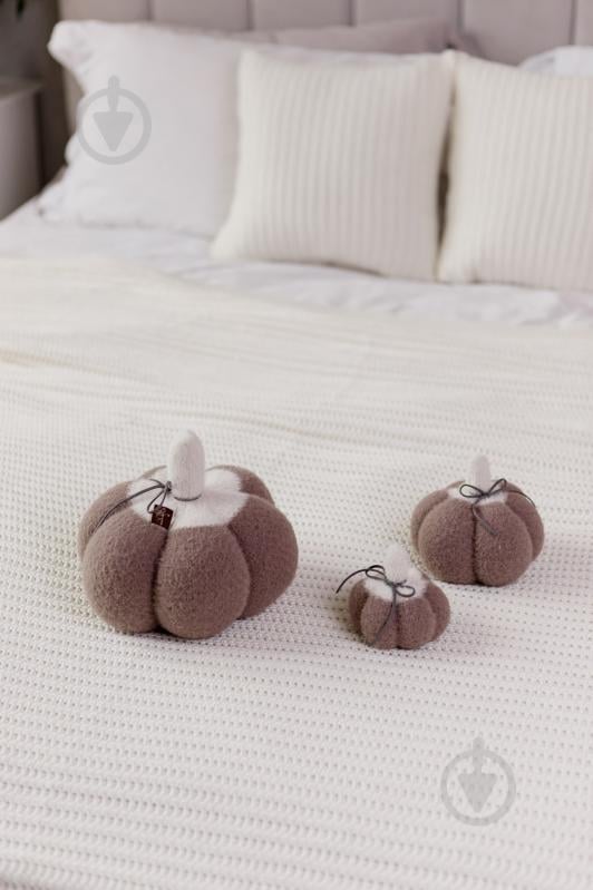 Декоративное изделие "Гарбузяшка" Тауп Dх25 см 25 см тауп Прованс - фото 5