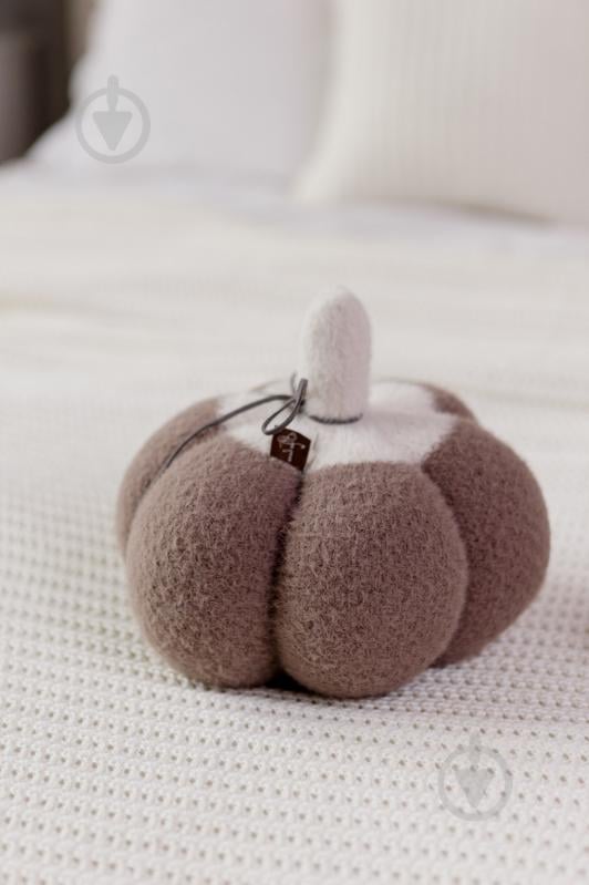 Декоративное изделие "Гарбузяшка" Тауп Dх25 см 25 см тауп Прованс - фото 4