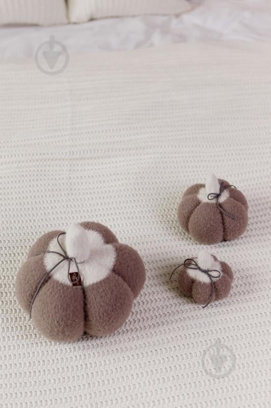 Декоративное изделие "Гарбузяшка" Тауп Dх25 см 25 см тауп Прованс - фото 6