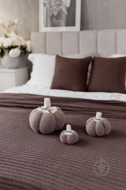 Декоративное изделие "Гарбузяшка" Тауп Dх25 см 25 см тауп Прованс - фото 7