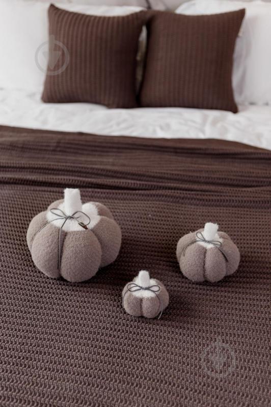 Декоративное изделие "Гарбузяшка" Тауп Dх25 см 25 см тауп Прованс - фото 8