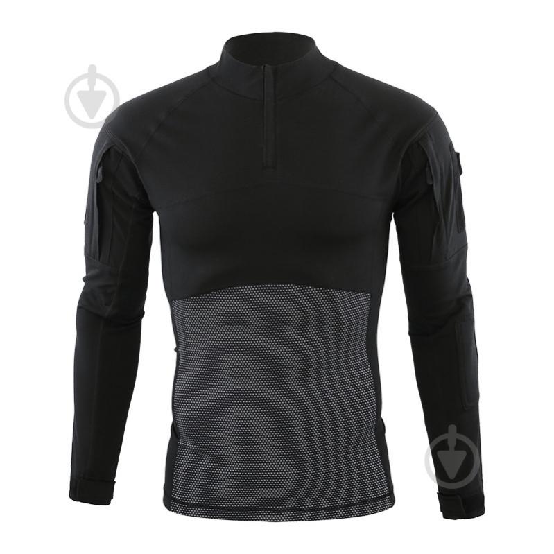 Рубашка ESDY тактическая UBACS р.2XL [019] Black - фото 2