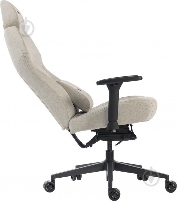 Кресло игровое GamePro GC760LG Light grey fabric серый - фото 8