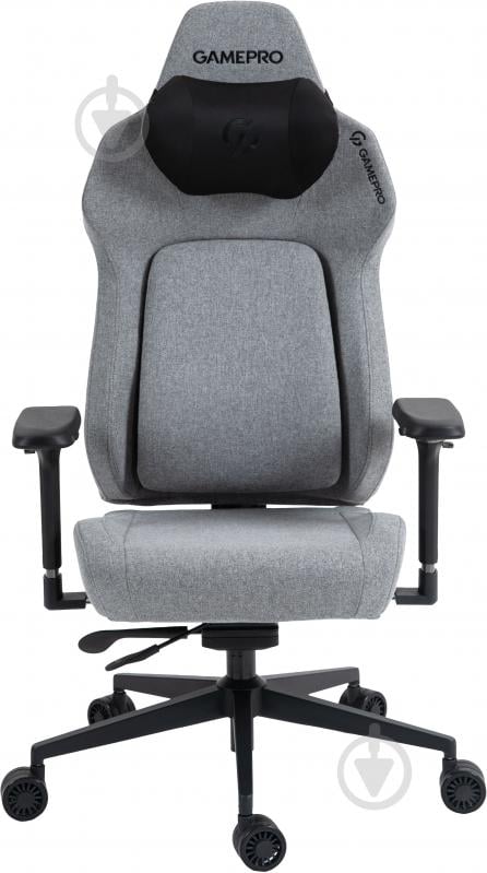 Крісло ігрове GamePro GC925G Grey fabric сірий - фото 1
