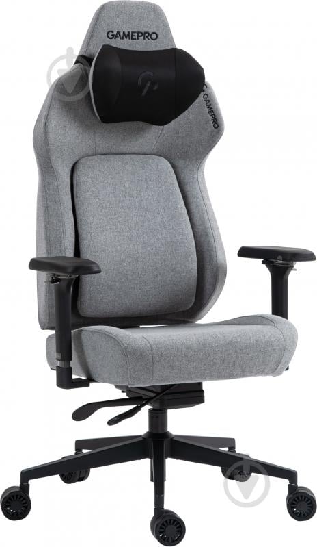 Крісло ігрове GamePro GC925G Grey fabric сірий - фото 2
