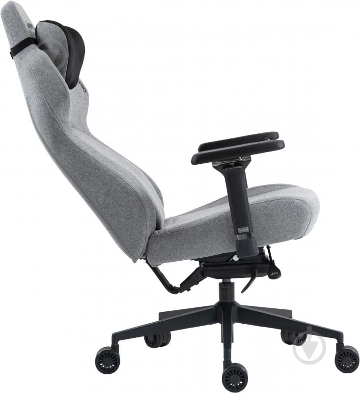 Крісло ігрове GamePro GC925G Grey fabric сірий - фото 7