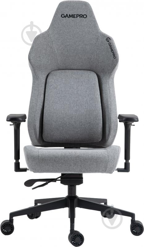 Крісло ігрове GamePro GC925G Grey fabric сірий - фото 9