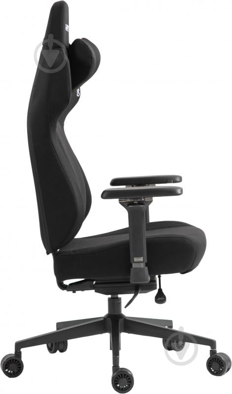 Крісло ігрове GamePro GC925B Black fabric чорний - фото 4