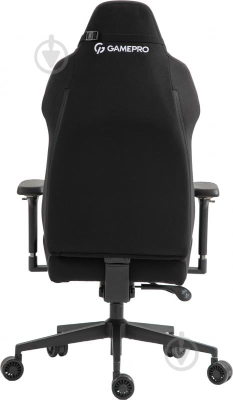 Крісло ігрове GamePro GC925B Black fabric чорний - фото 5