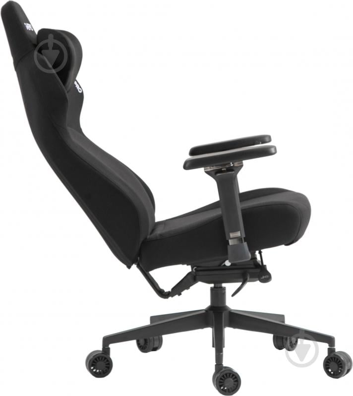 Крісло ігрове GamePro GC925B Black fabric чорний - фото 6
