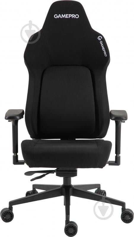 Крісло ігрове GamePro GC925B Black fabric чорний - фото 9
