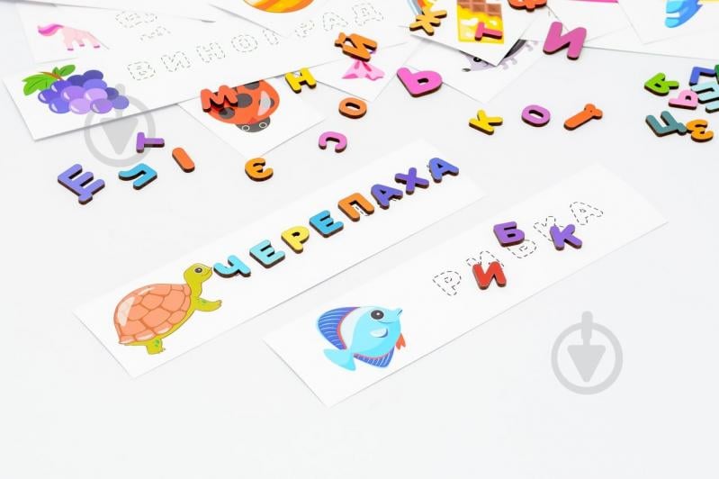 Игра деревянная PuzzleOk Збери слова Puz-22928 - фото 5