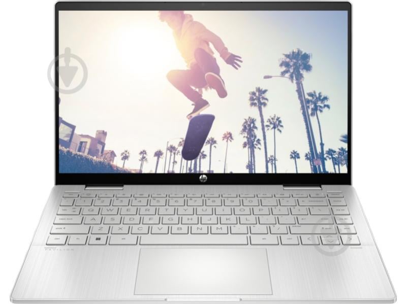 Ноутбук HP Pavilion 16-af0002ua 16" (AQ8K7EA) silver - фото 1