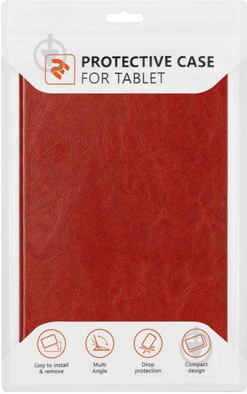 Чехол 2E Samsung Galaxy Tab A7 T500/T505 brown (2E-G-TABA7-IKRT-BR) - фото 5
