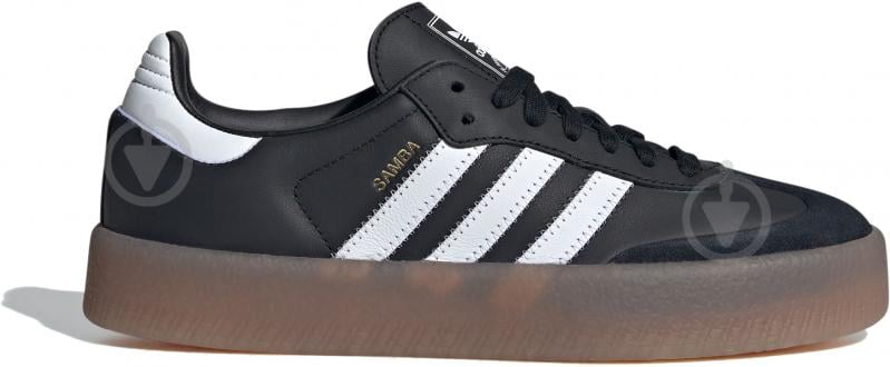 Кросівки жіночі демісезонні Adidas SAMBAE W JI1350 р.36 чорні із білим - фото 1