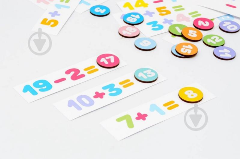 Игра деревянная PuzzleOk Реши пример Puz-22927 - фото 3