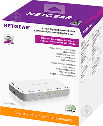 Комутатор NETGEAR GS608-400PES - фото 4