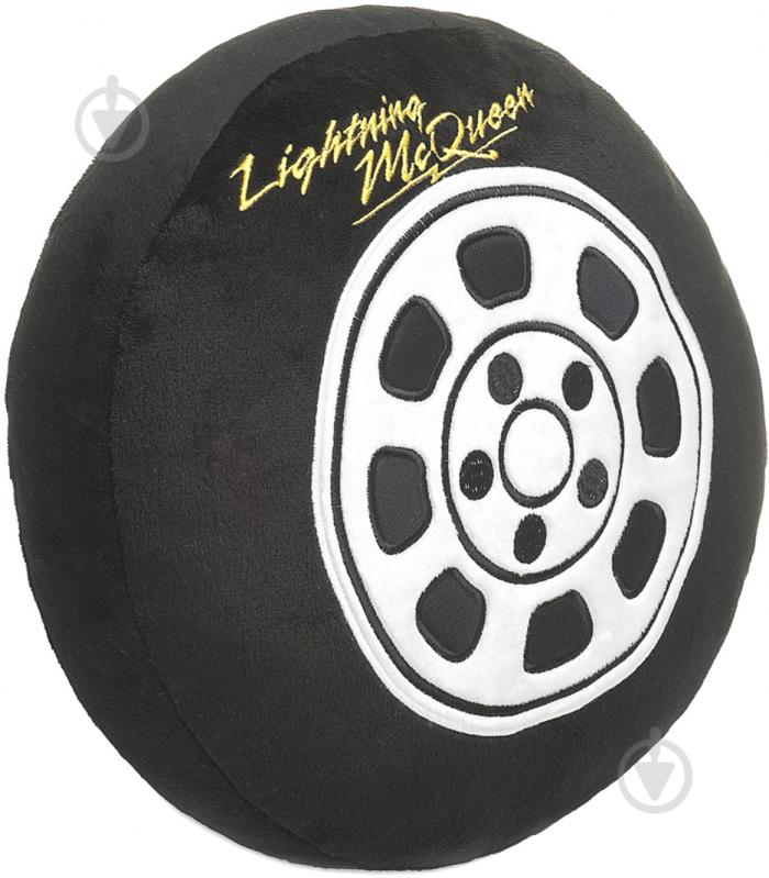 Подушка Тигрес Колесо Тачки Disney чорний із білим - фото 1 Подушка Тигрес Колесо Тачки Disney чорний із білим - фото 1