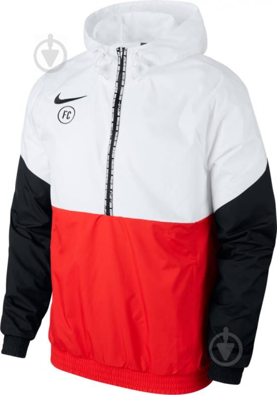 Джемпер Nike M NK FC TRK JKT W CD0558-100 р. M белый - фото 1