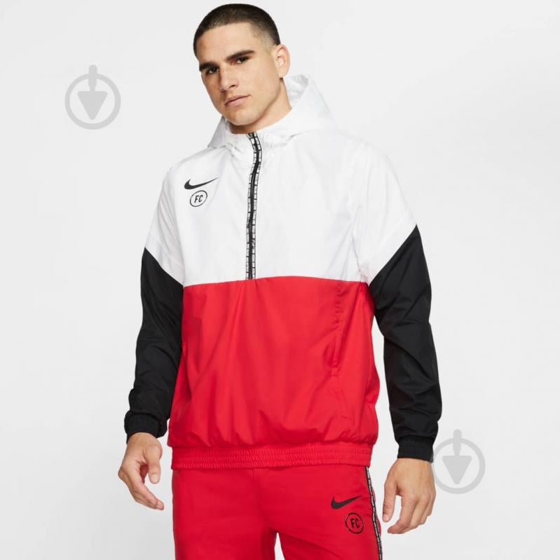 Джемпер Nike M NK FC TRK JKT W CD0558-100 р. M белый - фото 3