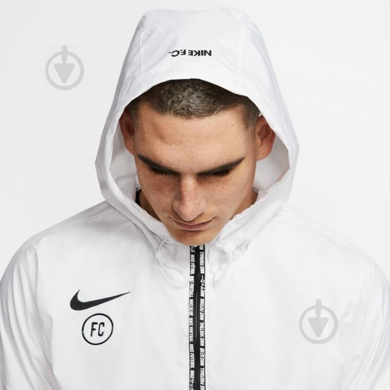 Джемпер Nike M NK FC TRK JKT W CD0558-100 р. S білий - фото 5