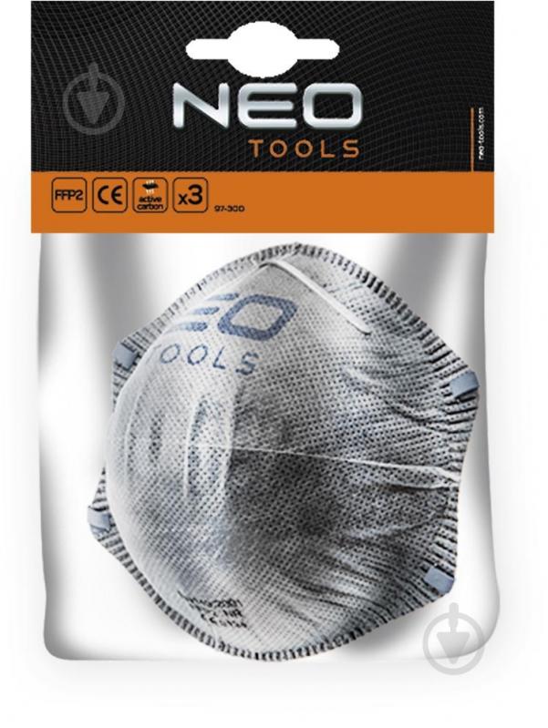 Респиратор NEO tools FFP2 3 шт. 97-300 - фото 2