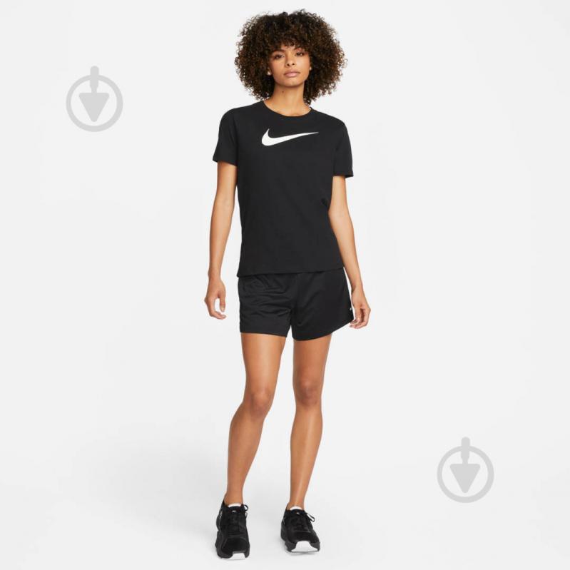 Футболка Nike W NK DF TEE SWOOSH FD2884-010 р.XS чорний - фото 4