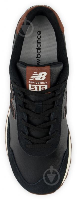 Кросівки чоловічі демісезонні New Balance 515 ML515ADB р.44 чорні - фото 4