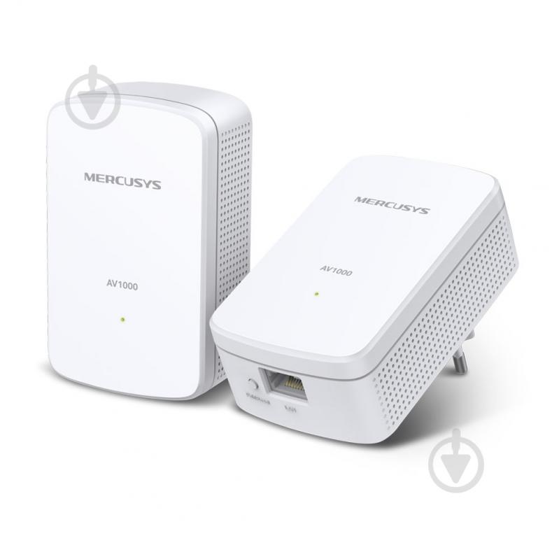 Адаптер Mercusys AV1000 Gigabit Powerline (MP500KIT) - фото 1