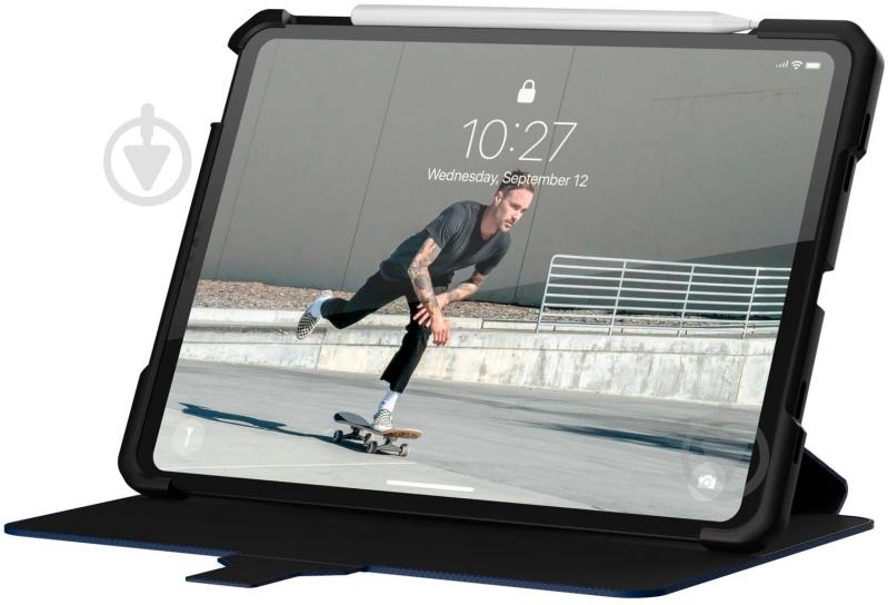 Чохол-книжка UAG Metropolis Apple iPad Air 10.9" (2020) blue (122556115050) - фото 7 Чохол-книжка UAG Metropolis Apple iPad Air 10.9" (2020) blue (122556115050) - фото 7