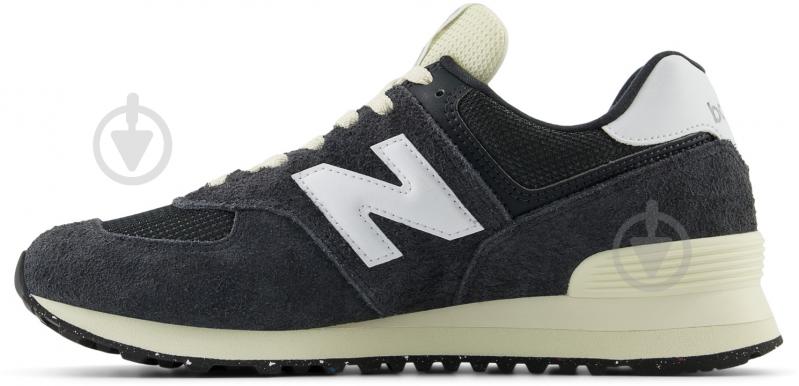 Кроссовки мужские демисезонные New Balance 574 U574RBH р.45 черные - фото 2