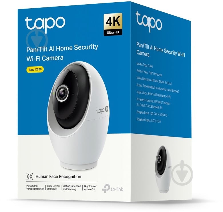 IP-камера TP-LINK Tapo C260 8MP N300 - фото 4