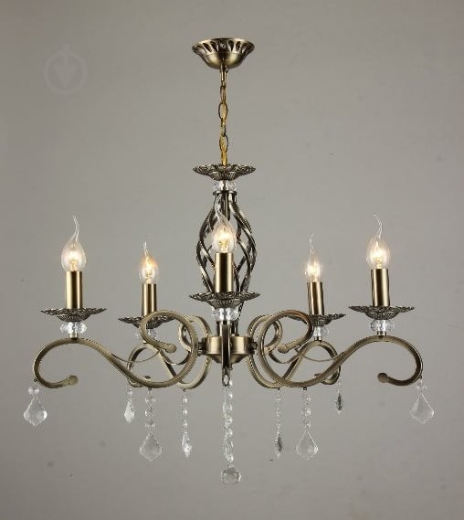 Люстра подвесная Sirius B N1208/5 4x60 Вт E14 античная бронза 1208/5 - фото 2 Люстра подвесная Sirius B N1208/5 4x60 Вт E14 античная бронза 1208/5 - фото 2