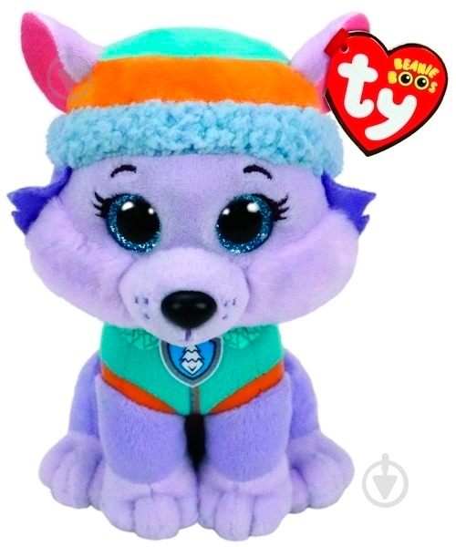 ᐉ Мягкая игрушка TY Хаски Эверест (маленькая) 15 см разноцветный ...