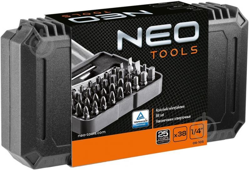 Набор насадок NEO tools с держателем 38 шт. 06-105 - фото 8