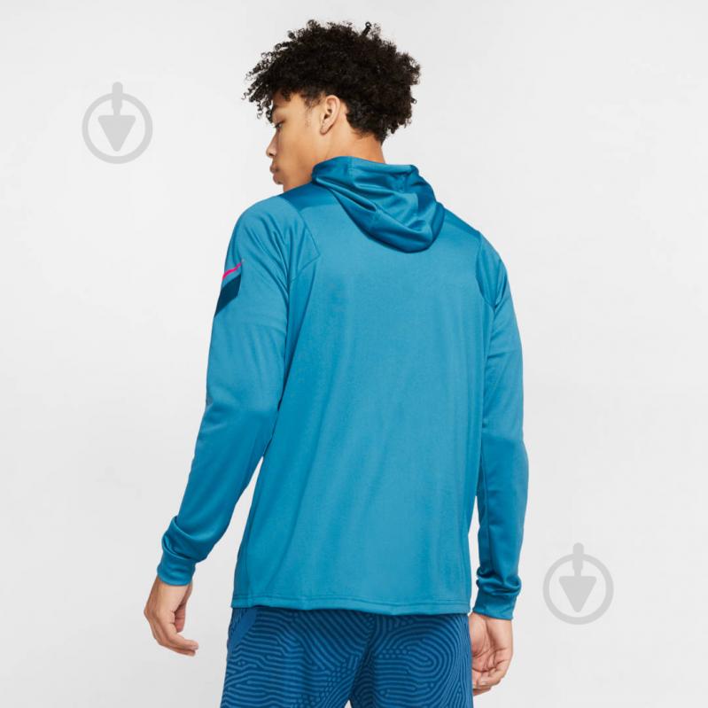 Джемпер Nike M NK DRY STRKE TRK JKT HD K NG CD0572-457 р. S темно-синий - фото 4