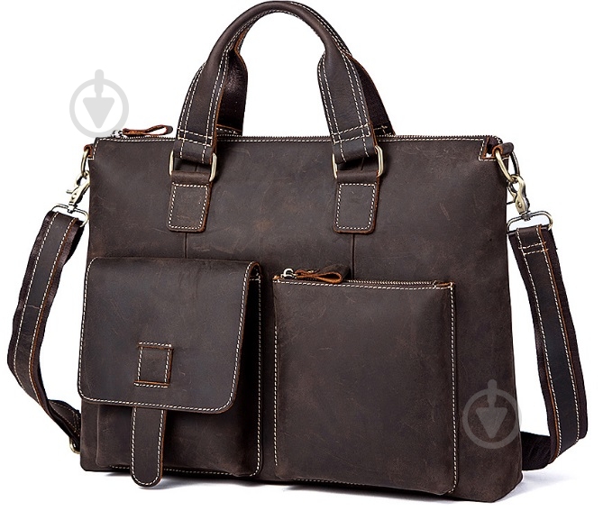 Сумка мужская Tiding Bag 7264R коричневый - фото 1 Сумка мужская Tiding Bag 7264R коричневый - фото 1
