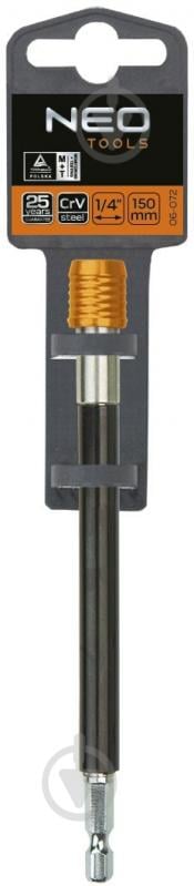 Отвертка-держатель бит NEO tools 1 шт. 06-072 - фото 2 Отвертка-держатель бит NEO tools 1 шт. 06-072 - фото 2
