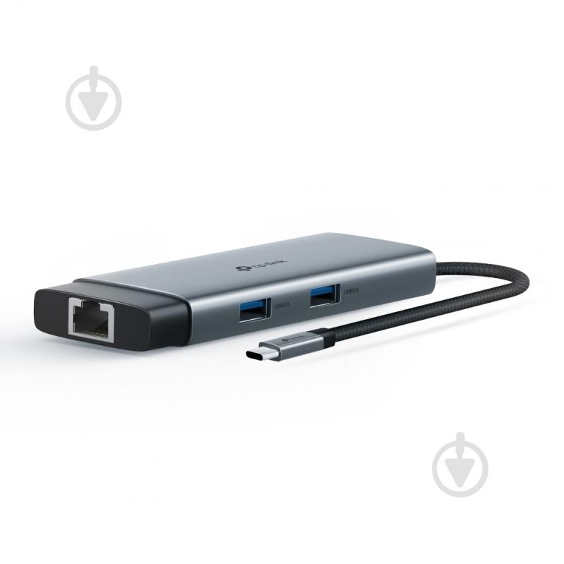 USB-хаб TP-Link USB Type-C 6-в-1 (UH6120C) - фото 2 USB-хаб TP-Link USB Type-C 6-в-1 (UH6120C) - фото 2